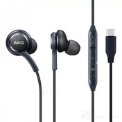 تصویر هندزفری سیم دار AKG سامسونگ با سوکت تایپ سی مدل AKG Samaung AKG Handsfree With Type-C Jack