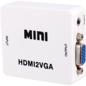 تصویر تبدیل وی نت HDMI to VGA 