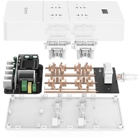 تصویر چند راهی برق هوشمند اوریکو مدل HPC-4A5U-V1 