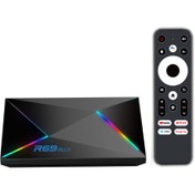 تصویر اندروید باکس R69 PLUS ظرفیت ۳۲ گیگابایت با ریموت 