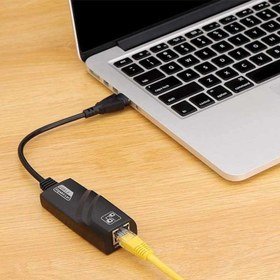 تصویر مبدل USB 3.0 به Rj45 کی نت 