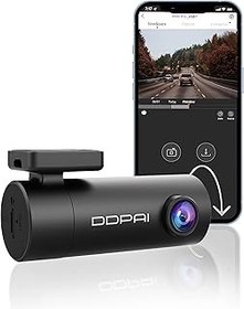 تصویر DDPAI DASH CAM برای اتومبیل 1296P UHD ، Dashcam با Vision Night ، جلوی دوربین داش اتومبیل با سنسور G ، ضبط حلقه ، مدل پارکینگ 24 ساعته ، مینی طرفدار DDPAI Dash Cam for Cars 1296P UHD, Dashcam with Night Vision, Car Dash Camera Front with G-Sensor, Loop Recording, 24H Parking Model, Mini Pro