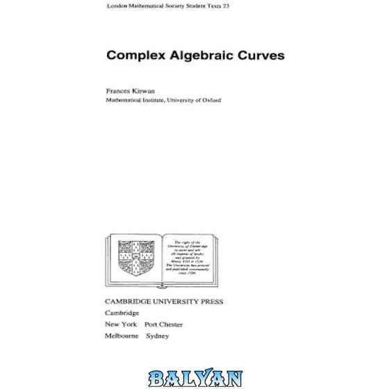 خرید و قیمت دانلود کتاب Complex Algebraic Curves | ترب