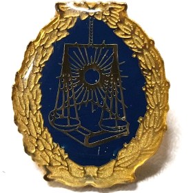 تصویر بج سینه وکالت کد-2 