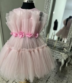 تصویر لباس عروس بچگانه دامن پرنسسی Dress