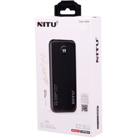 تصویر پاور بانک فست شارژ 10000 نیتو Nitu NPB04 QC PD 22.5W Nitu NPB04 QC PD 22.5W Power Bank