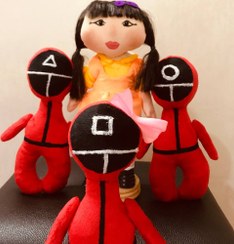 تصویر پک عروسک اسکویید گیم 