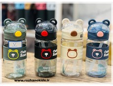 تصویر قمقمه بطری آب بچگانه - سبز 