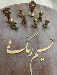 تصویر مجسمه فرشته طلایی (هر عدد) 