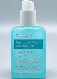 تصویر سرم یکدست کننده پوست هیالورونیک اسید+نیاسینامید precision beauty hyaluronic acid+niacinamide smoothing serum