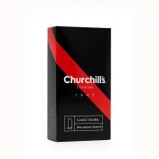 تصویر کاندوم کلاسیک چرچیلز مدل Classic Natural با ژل روان کننده مضاعف تعداد 12 عددی 