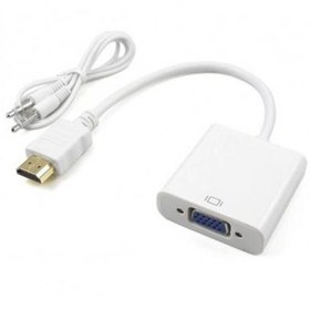 تصویر تبدیل HDMI به VGA پاوردار HDMI-TO-VGA-WITH-POWER