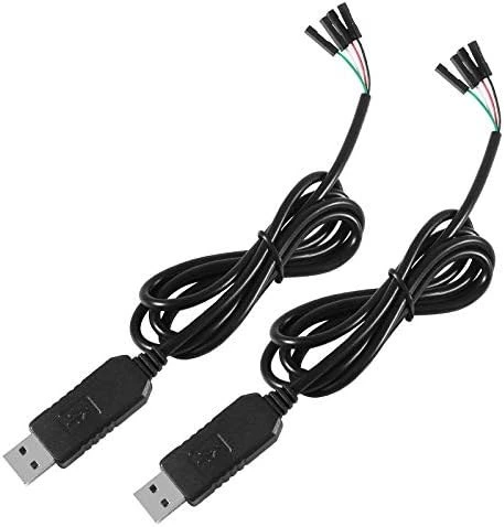 خرید و قیمت Atnsinc 2Pack PL2303 PL2303HX USB to TTL Serial Adapter 3 ...