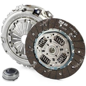 تصویر دیسک و صفحه کلاچ پژو 206 تیپ 2 والئو clutch kit peugeot 206 T2 valeo