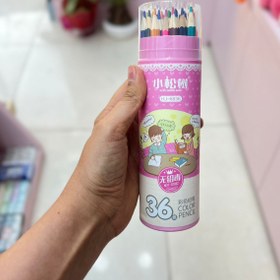 تصویر مداد رنگی 36 تایی مدل HJ-6824 