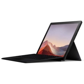 تصویر لپ تاپ هیبریدی مایکروسافت مدل Surface Pro 7 ظرفیت 256 گیگابایت(استوک) Microsoft Surface Pro 7 Plus-i7 256GB and 16GB RAM Tablet with Black Type Cover Keyboard