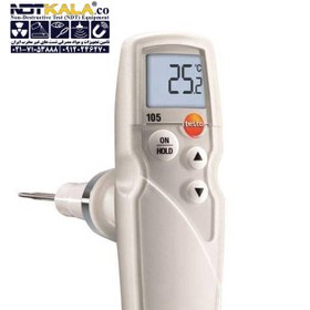 تصویر دماسنج تماسی دیجیتال مواد غذایی تستو TESTO 105 ا testo 105 Food probe thermometer testo 105 Food probe thermometer