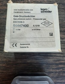 تصویر پرشر سوییچ DG 150B_3 Krom Schroder کروم شرودر Pressure switch DG 150B_3 Krom Schroder