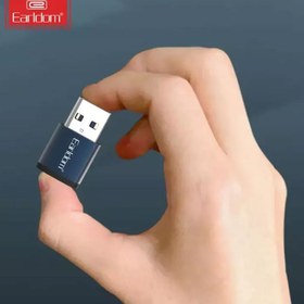 تصویر مبدل او تی جی تایپ سی به یو اس بی ارلدام Earldom ET-OT61 Type-C to USB OTG Converter 