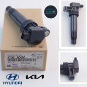 تصویر کویل سر شمع کیا سورنتو XM مدل 2010 تا 2013 حجم موتور 3500 اصلی 