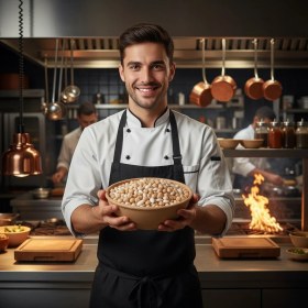 تصویر نخود و لوبیا 