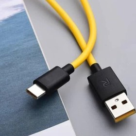 تصویر کابل تبدیل USB به USB-C مدل Realme طول 1 متر 