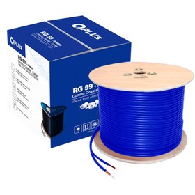 تصویر کابل ترکیبی کیوپلاس/ متری305 - Qplus - RG 59-0.7-96 Qplus Siemens RG 59 0.7 305m Combination Cable