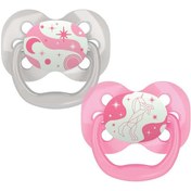 تصویر پستانک بادامی 0-6 ماه اسب و ماه دکتر براون Dr.Browns Baby pacifier code:12003