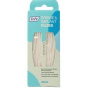 تصویر نخ دندان مخصوص بریج و ایمپلنت تپه ا Tepe Bridge and Implant Floss Tepe Bridge and Implant Floss