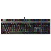 تصویر کیبورد گیمینگ رپو مدل V700 RGB با سیم 