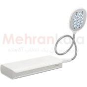 تصویر چراغ مطالعه USB ال ای دی لایت مدل 13LED دسته بندی: