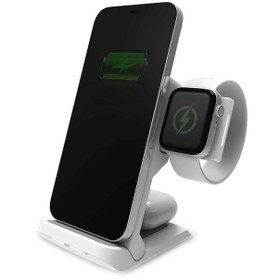تصویر داک شارژر بی سیم اس تی ام مدل chargetree go STM wireless chargetree go charging dock