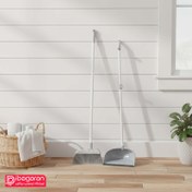 تصویر ست جارو و خاک انداز دسته بلند لیمون مدل 1778 