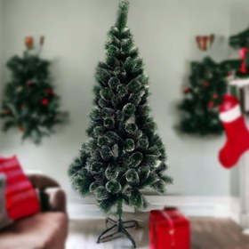 تصویر درخت کریسمس 180 سانت نوک برفی ایتالیایی Christmas tree 180 cm Italian snow tip