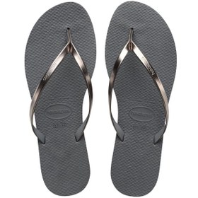 تصویر Havaianas دمپایی انگشت شما استیل فلزی خاکستری 