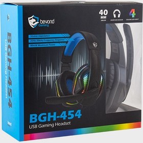 تصویر هدست گیمینگ بیاند BGH 454 RGB Beyond BGH-454 RGB Gaming Headset