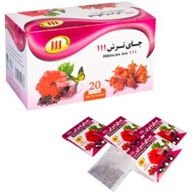 تصویر دمنوش چای ترش 111 بسته 20 عددی( تی بگ) - کاهنده فشار وقند خون تصفیه کننده خون 