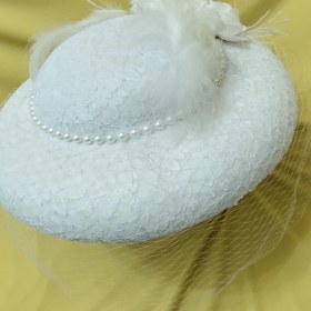 تصویر کلاه عروس مدل کریستال 