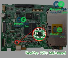 تصویر آی سی Z کارتخوان نیوپوز 7210 NewPos 7210 IC Z