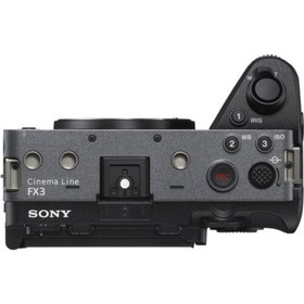 تصویر دوربین سونی Sony FX3A Full-Frame Cinema Camera 