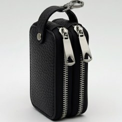 تصویر کیف کلید و ریموت چرم مدل سوکان M3 