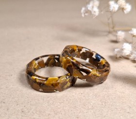 تصویر حلقه چشم ببر Tiger eye ring