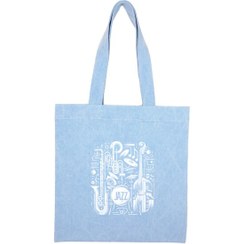 تصویر توتبگ جین آبی روشن Jazz Lover 