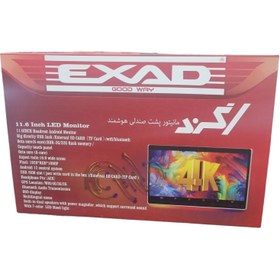 تصویر مانیتور پشت صندلی اندرویدی برند اگزد مدل EX-1106A EX-1106A EX-1106A Android seat back monitor