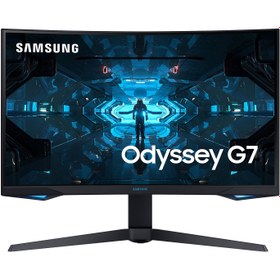 تصویر مانیتور سامسونگ مدل Odyssey G7 WQHD LC32G75TQSMXUE سایز 32 اینچ Samsung Odyssey G7 WQHD LC32G75TQSMXUE 32 Inch Monitor