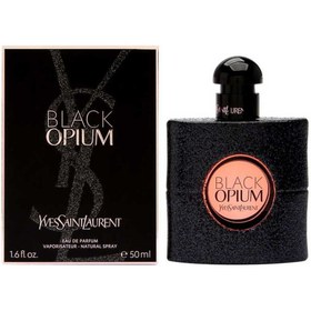 تصویر Yves Saint Laurent عطر زنانه Black Opium Edp رایحه ای خاص گرم و شرقی قهوه سیاه 50 میل 