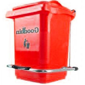 تصویر سطل زباله پدال دار 20 لیتری هوم کت مدل 6140 قرمز 