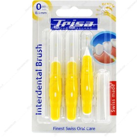 تصویر براش بین دندانی پرفشنال سایز 1 تریزا Trisa Perfoshinal Interdental Brush Size 1