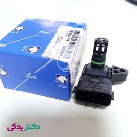 تصویر مپ سنسور پژو 405 (سنسور فشار و دمای هوای ورودی) (ایسیو SSAT) شرکتی ایساکو اصل 0920202199 