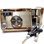 تصویر قفل حیاطی و شببندی منحصربه فرد برند SFT کلید تزریقی ( غیر قابل کپی ) 